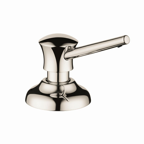 Hansgrohe 04540830 Accessories Traditional Soap Dispenser, In Polished Nickel