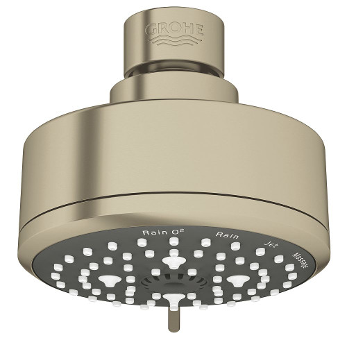 Grohe 26043EN1 New Tempesta Cosmopolitan 100 4-Sprays Shower Head with 1.75 gpm Flow in Brushed Nickel