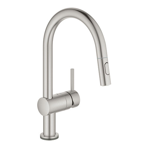 Grohe 31359DC2 Minta Touch Single-Handle Kitchen Faucet in Supersteel