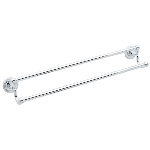 Ginger 1522-24/PC 24in Double Towel Bar in Polished Chrome
