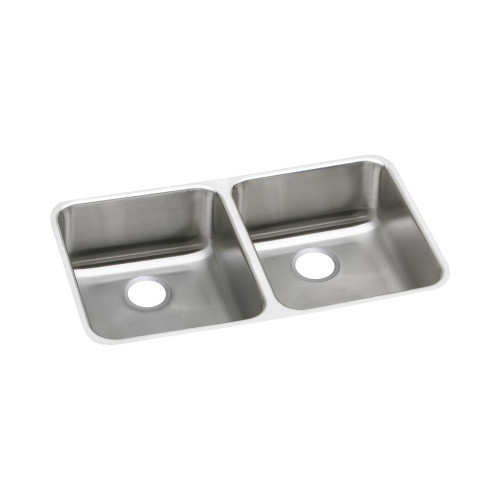 Elkay KF-ELUHAD311855 30.75-in X 18.5-in Stainless Steel Undermount Kitchen Sink Kit