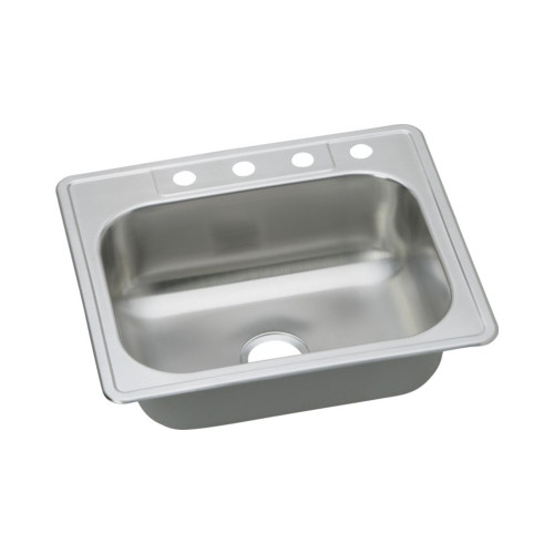 Elkay KF-DSE125221 25-in X 22-in Stainless Steel Drop-in Kitchen Sink Kit