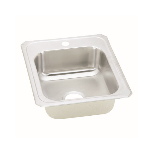 Elkay KF-CR17211 17-in X 21.25-in Stainless Steel Drop-in Kitchen Sink Kit