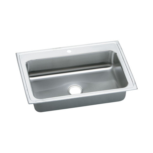 Elkay KF-PSRS33221 33-in X 22-in Stainless Steel Drop-in Kitchen Sink Kit