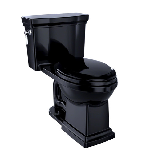 1.28 GPF One-Piece Toilet in Ebony