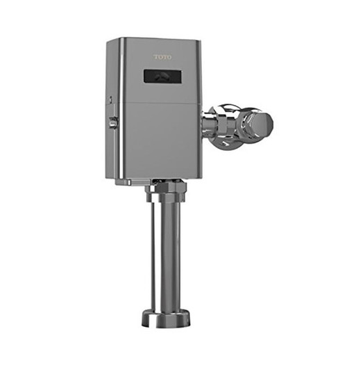 1.28 GPF High-Efficiency Toilet Flush Valve with Vacuum Breaker Set in Polished Chrome