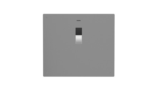 1.0 GPF Concealed Ultra High-Efficiency Toilet Flush Valve with Wall Mount Back Spud in Stainless Steel