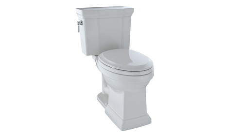 1.28 GPF Two-Piece Elongated Toilet in Colonial White