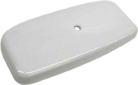 7-1/2" One Piece Toilet Tank Lid in Colonial White