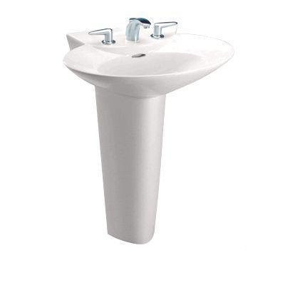 25-5/8" x 19-1/2" Pedestal Lavatory in Colonial White