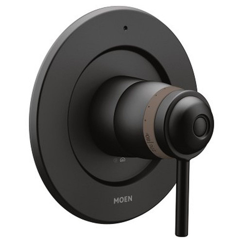 Single Function Thermostatic Valve in Matte Black