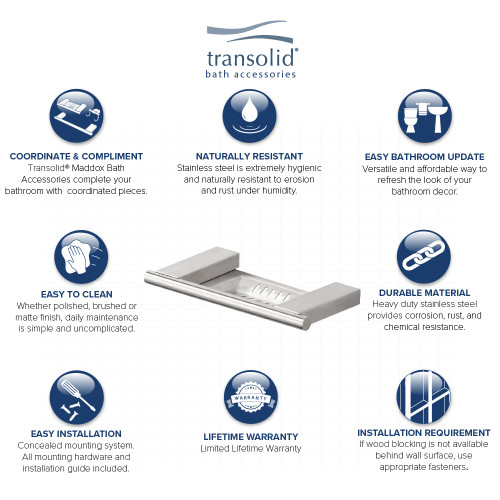 Soap Dish, In Brushed Stainless