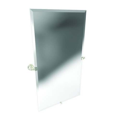 Polished Nickel Large Mirror in Polished Nickel