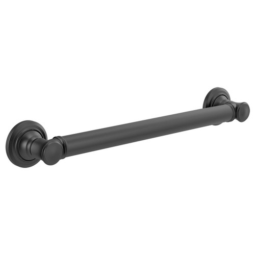18" Traditional Decorative ADA Garb Bar in Matte Black