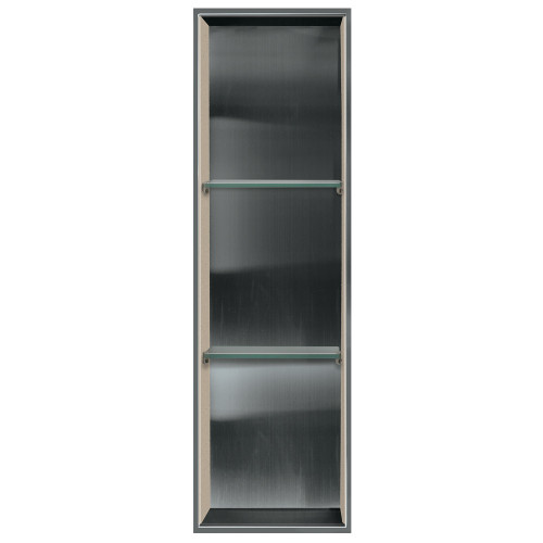 46.5-in Storage Pod, In Stainless Steel/Matrix Khaki