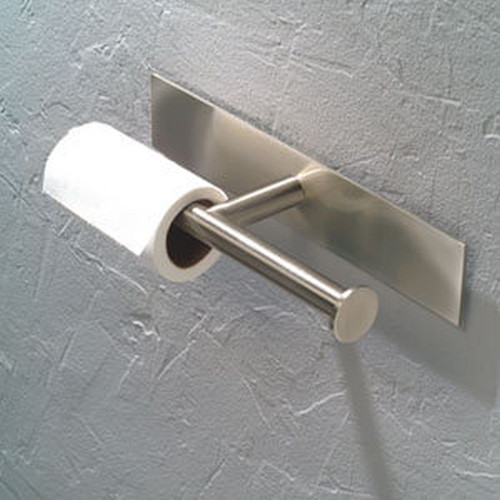 Double Toilet Tissue Holder in Satin Nickel