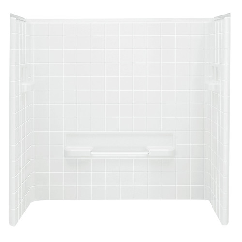 Sterling All Pro Vikrell Bathtub Walls and Surrounds in White