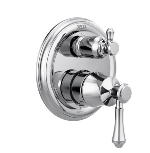 Delta T24897 Cassidy Valve Trim with 3-Setting Integrated Diverter in Chrome