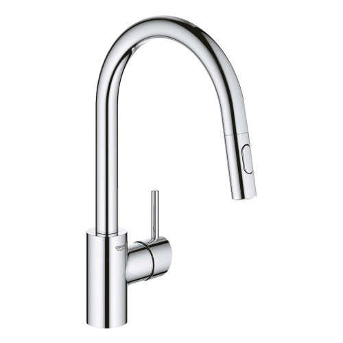 Grohe KKS-32665003 Concetto Pull-Down Kitchen Faucet with Soap Dispenser