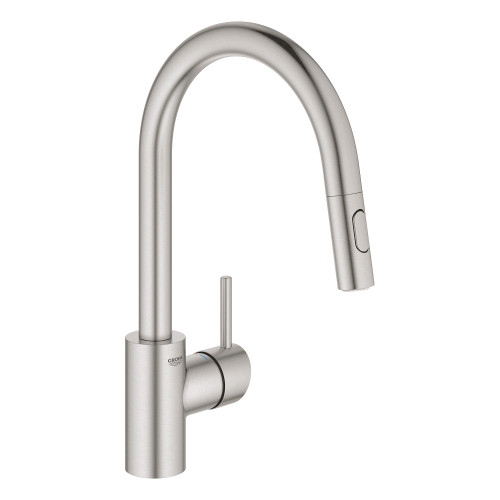 Grohe KKS-32665DC3 Concetto Pull-Down Kitchen Faucet with Soap Dispenser