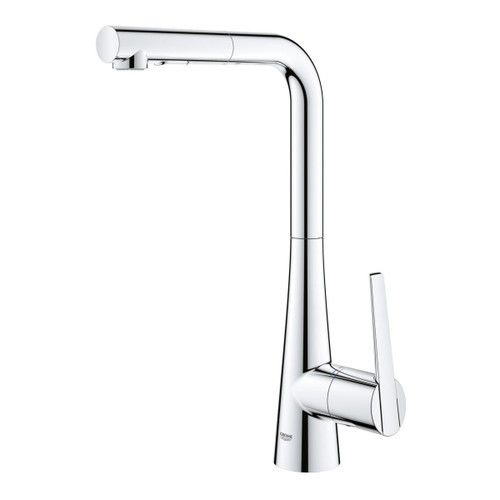 Grohe 33893002 Ladylux 1.75 GPM Single-Handle Kitchen Faucet in StarLight Chrome Finish