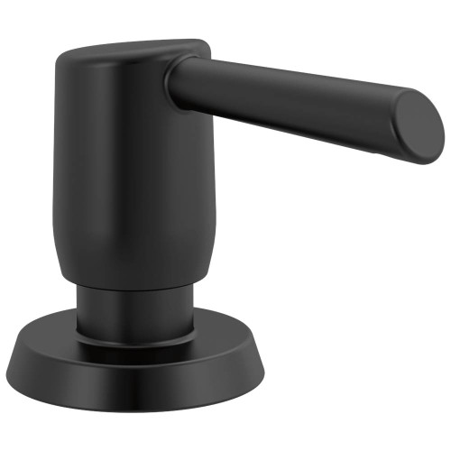 3" Metal Soap Dispenser in Matte Black Finish