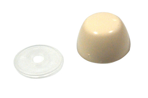 Bolt Cap and Base for All Bidet Models (except Mercer) in Bone