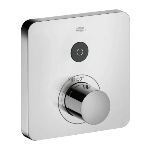 Single Function Thermostatic Trim SoftCube in Chrome