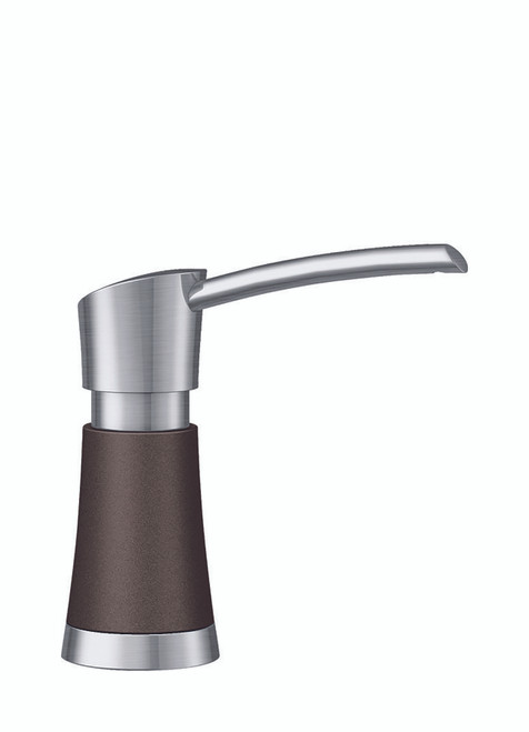 Blanco KF-442032 Artona Pull-Down Kitchen Faucet with Soap Dispenser in Caf