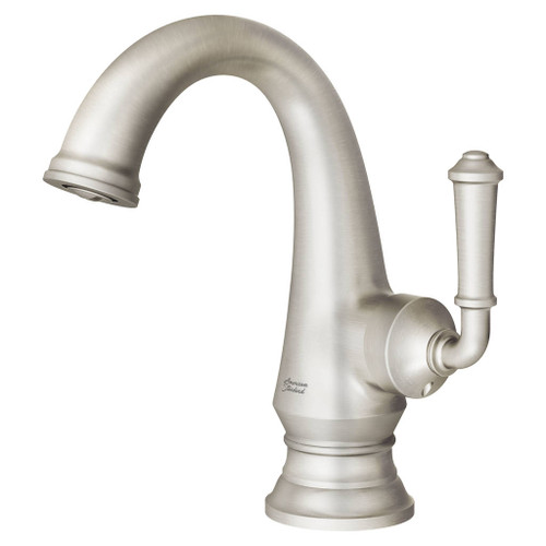 Single-Hole Faucet with Side Handle in Brushed Nickel