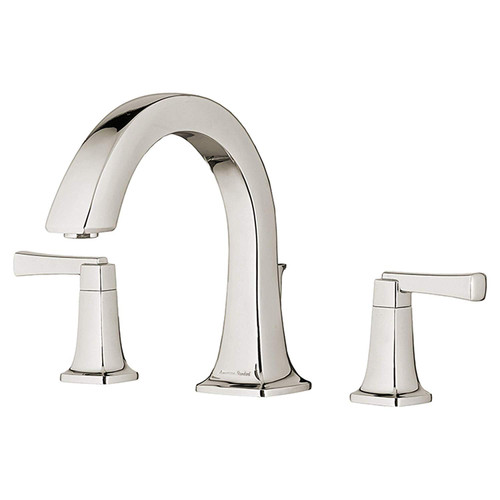 Roman Tub Faucet for Flash Rough-In Valves in Polished Nickel Finish