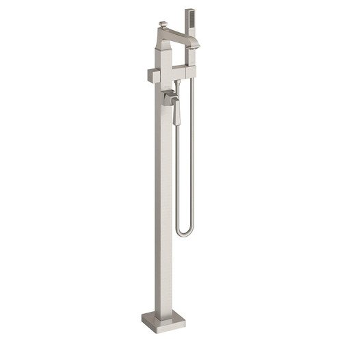 Free Standing Tub Filler in Brushed Nickel Finish