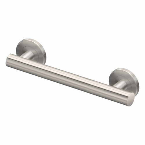 Stainless Steel 1-1/4-in Dia. 12-inch Grab Bar, in Brushed Stainless