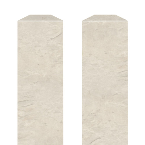 Inside Corner Trim Pair - 96 inch x 2, Sea Fog