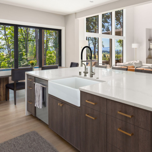 Transolid RUSSF3319-01 Super Single Undermount Sink with Included Accessories