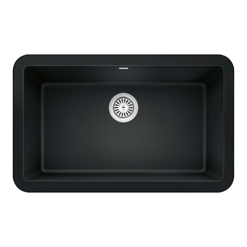 Blanco 402576 Ikon 30" Apron Single Bowl in Coal Black