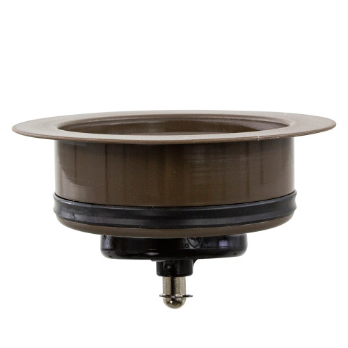 3.5-in Plastic Disposal Strainer in Espresso