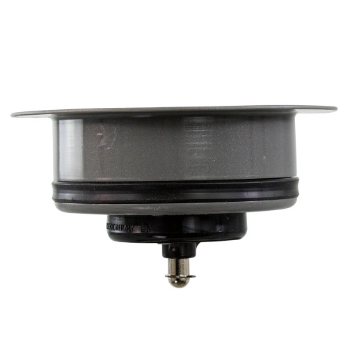 3.5-in Plastic Disposal Strainer in Grey