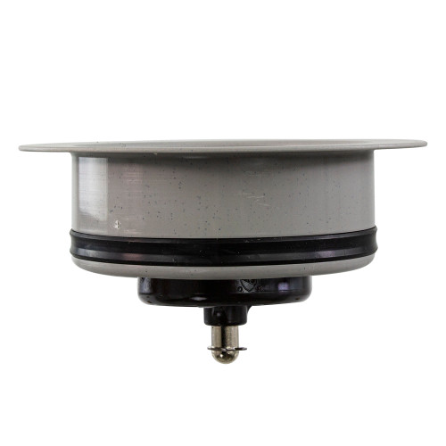 3.5-in Plastic Disposal Strainer in Concrete Grey