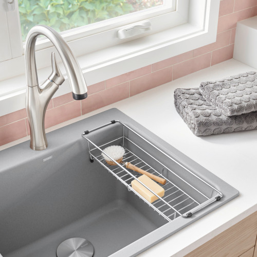 Blanco 234771 Liven/Quatrus Laundry Stainless Steel Task Basket