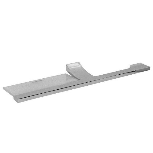 Solid Brass Single Post Toilet Paper in Polished Nickel