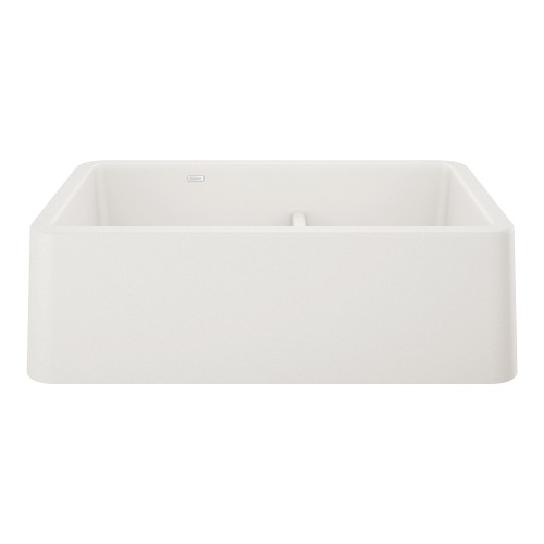 Blanco KA-402324 Ikon 33" Apron Low Divide Sink Kit in White