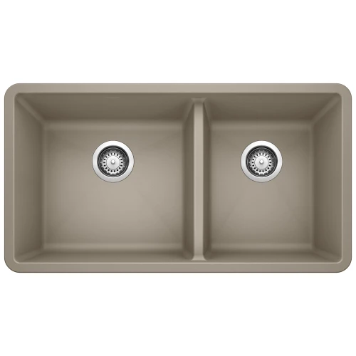 Blanco KA-441296 Precis 1-3/4 Bowl Sink Kit in Truffle