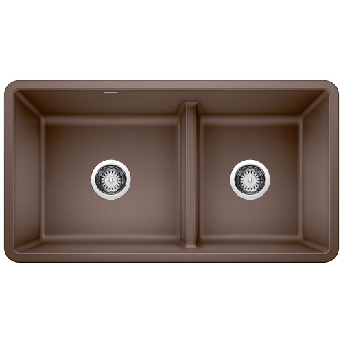Blanco KA-442528 Precis Reversible 1-3/4 Low Divide Sink Kit in Café