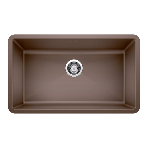 Blanco KA-440147 Precis Super Single Bowl Sink Kit in Café 