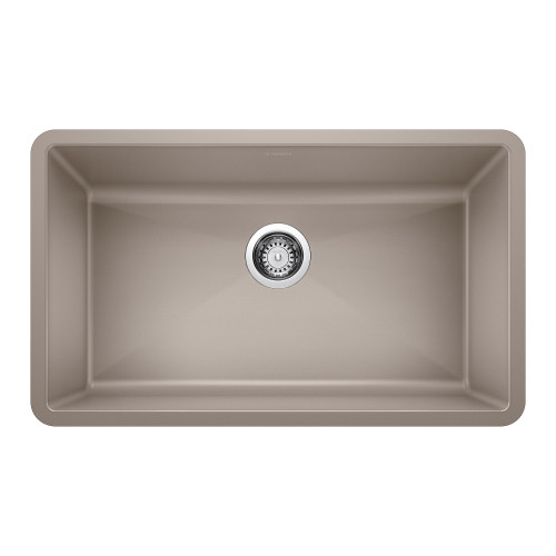 Blanco KA-441297 Precis Super Single Bowl Sink Kit in Truffle