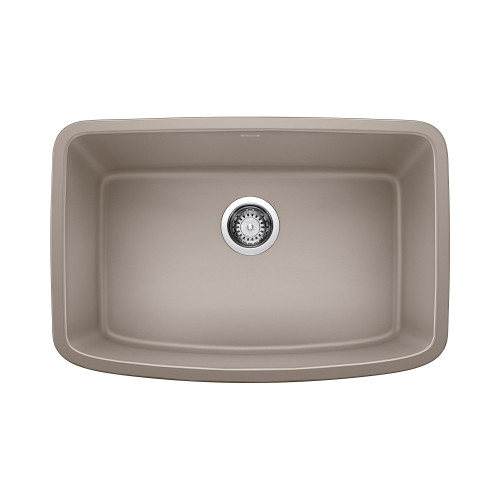 Blanco KA-442549 Valea 27" Single Bowl Sink Kit in Truffle