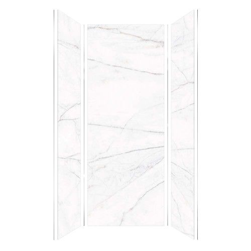 Transolid TWK363696-KI58H Titan 39-in x 39-in x 96-in Shower Wall Trimmable Kit, Summit (Honed)