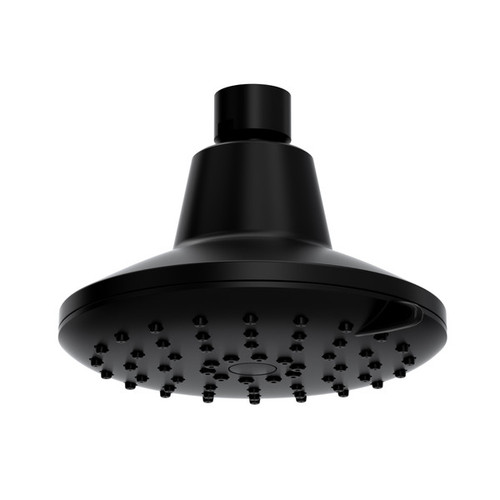 Rohl 50126MF3MB 5-in 3-Function Showerhead, Matte Black