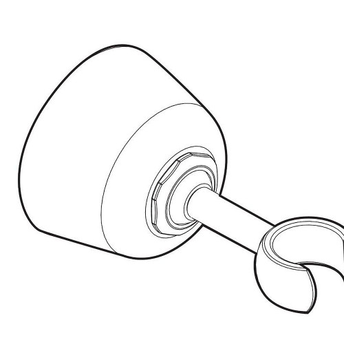 Handheld Shower Wall Bracket in Chrome